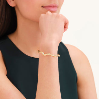 Marquise-Wellen-Armreif leftcolumn