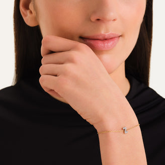 Kristall buchstabe Z Armband leftcolumn