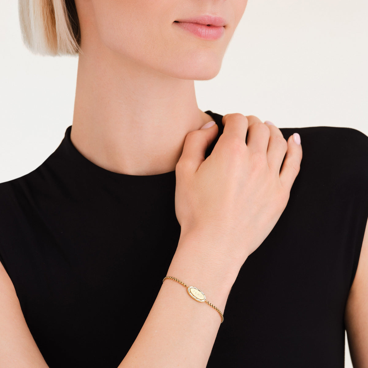 Ovales Baguette Armband JBOBG-J1151, leftcolumn