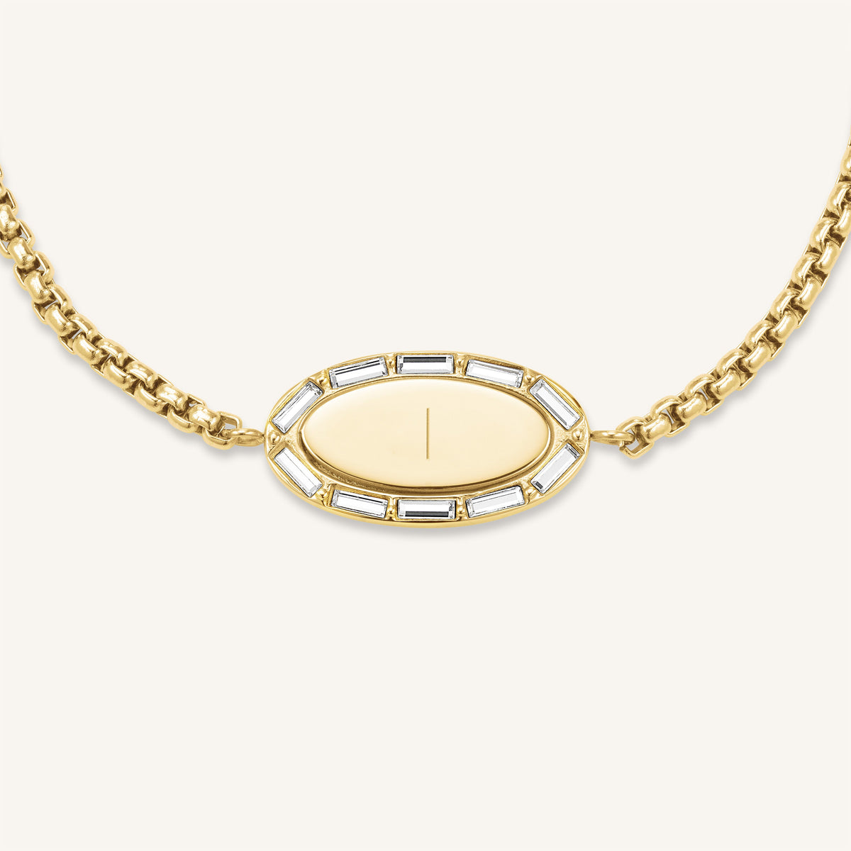 Ovales Baguette Armband JBOBG-J1151, leftcolumn