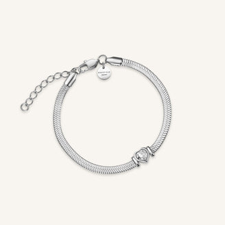 Snake Herz Armband Silber JBSWS-J1011,leftcolumn