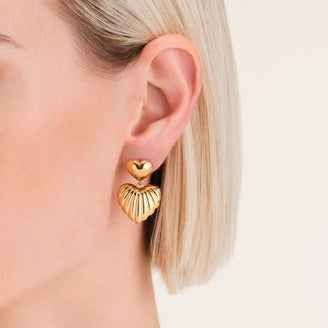 Ohrringe mit Doppelherz leftcolumn