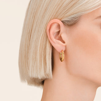 Flache Gestreifte Creolen JEFSG-J973,leftcolumn,