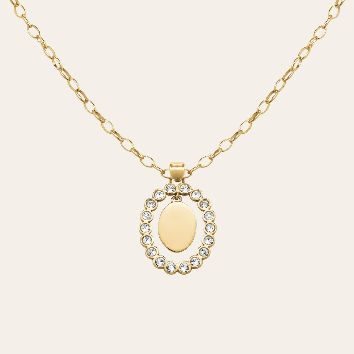 Oval Halskette JNCFG-J1145, leftcolumn