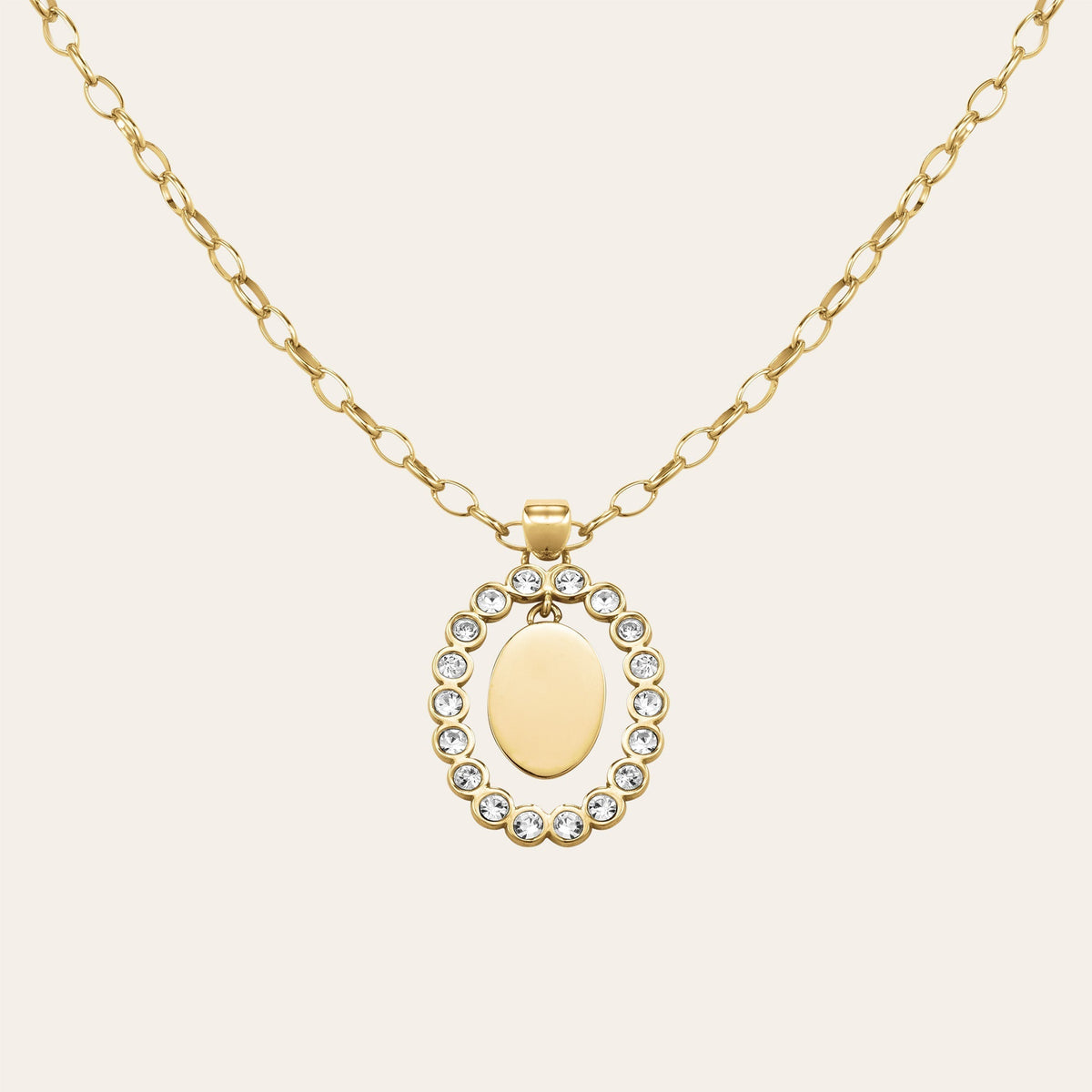 Oval Halskette JNCFG-J1145, leftcolumn