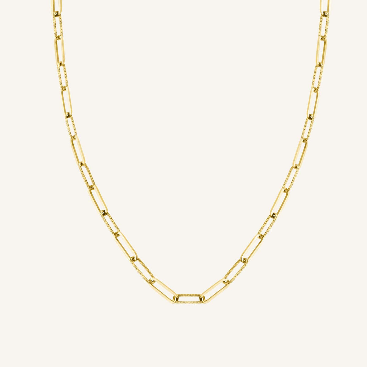 Hammered Chain Necklace leftcolumn