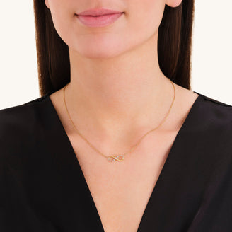 Unendlichkeits-Halskette leftcolumn,JNING-J1311