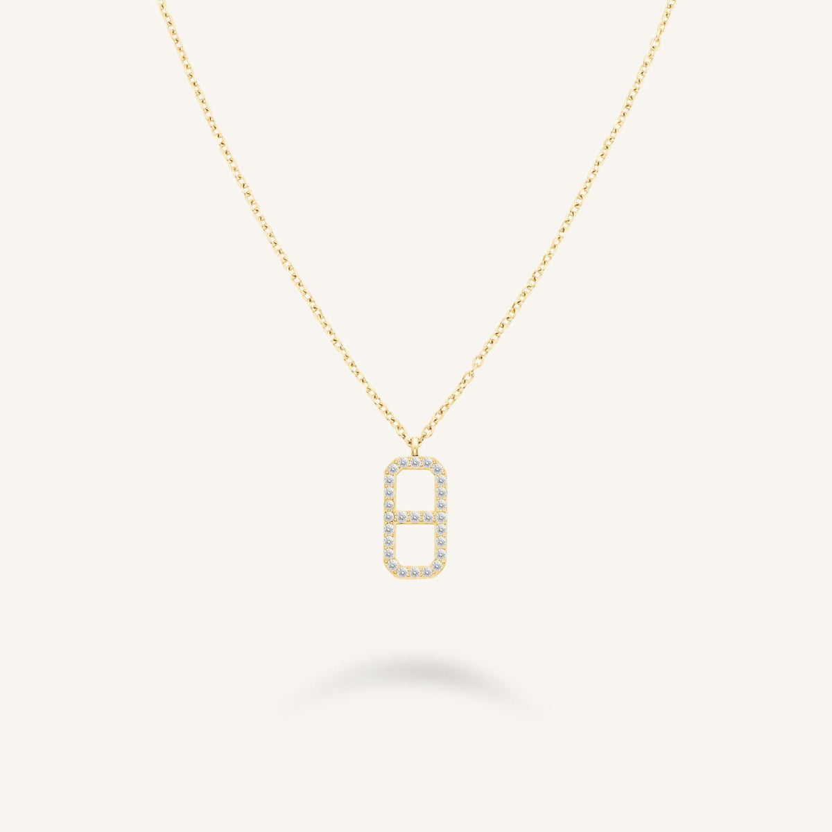 Feiner Octagon Anhänger leftcolumn,