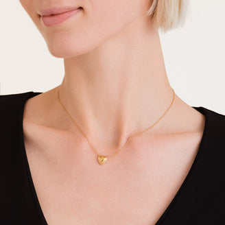 Puffy Herz Halskette JNPHG-J1008,leftcolumn,