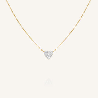 Pavé-Herz-Halskette leftcolumn,JNPHG-J1273