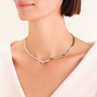 Kristall-Schlangen-Halskette JNSCG-J1187,leftcolumn,