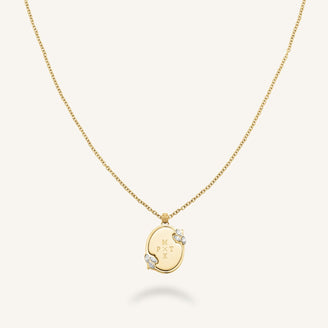 Vintage Oval Halskette JNVOG-J1150, leftcolumn