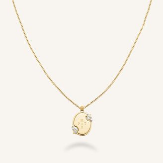 Vintage Oval Halskette JNVOG-J1150, leftcolumn