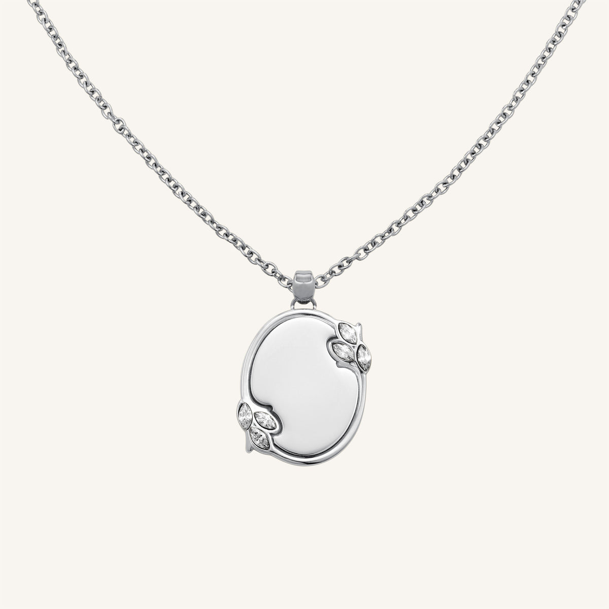 Vintage Oval Halskette JNVOG-J1150, leftcolumn