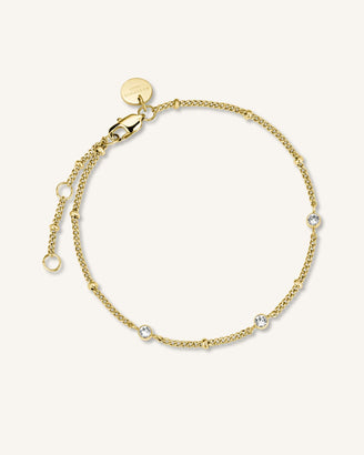 Kristall Armband Gold rightcolumn
