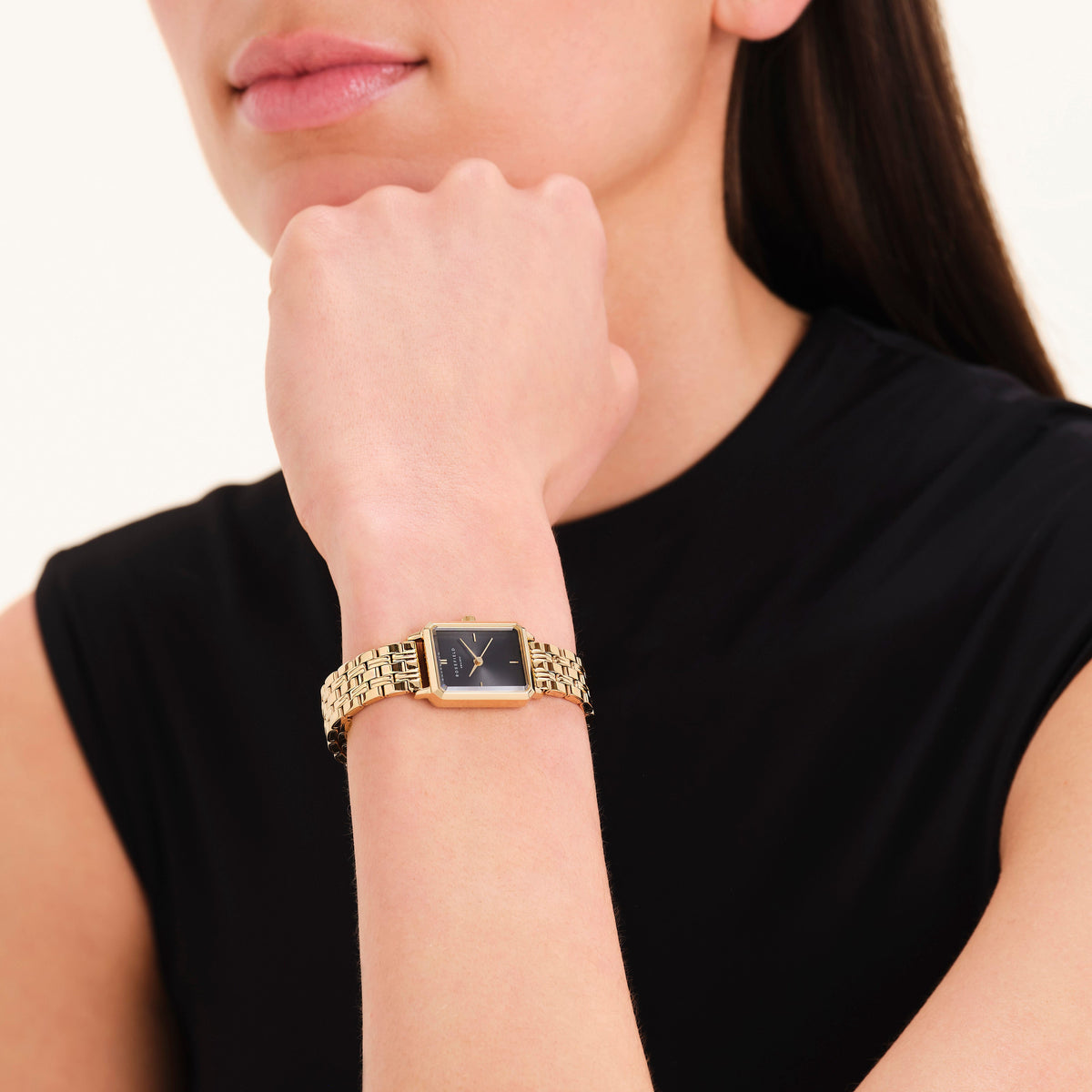 Octagon XS Schwarz Gold leftcolumn