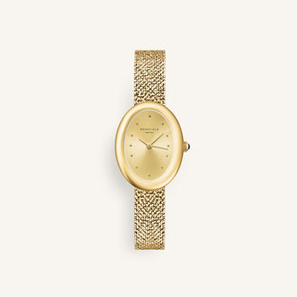 Ovale Gold Mesh - Mit Gravur leftcolumn