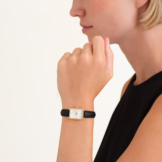 Octagon XS Schwarzes Leder leftcolumn