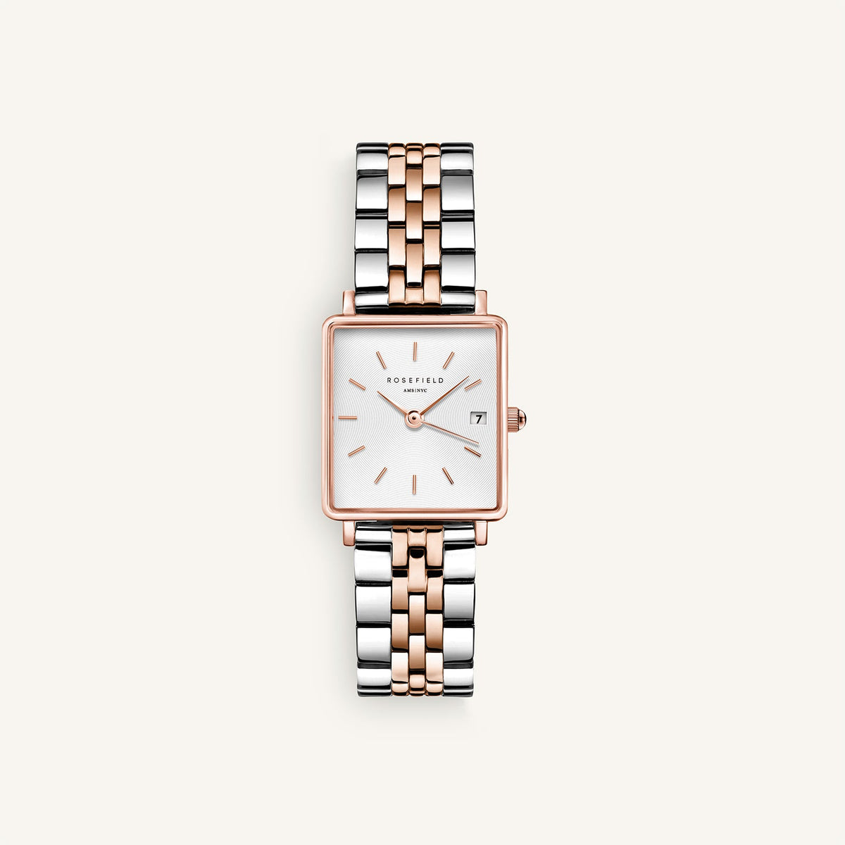 Boxy XS Silber Roségold Duo leftcolumn