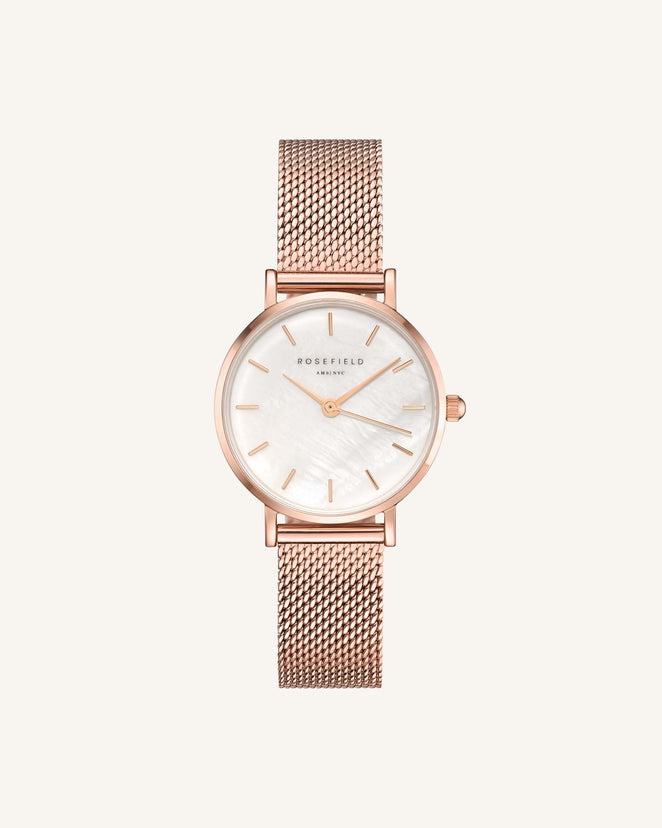 mesh watch strap Rosefield, rightcolumn