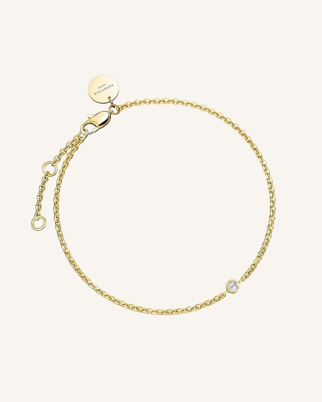 Geburtsstein Armband Gold Für Damen – 18k Vergoldet, Verstellbar, Mit Echten Geburtssteinen, Nicht Anlaufend (12 Monate Geschenk)