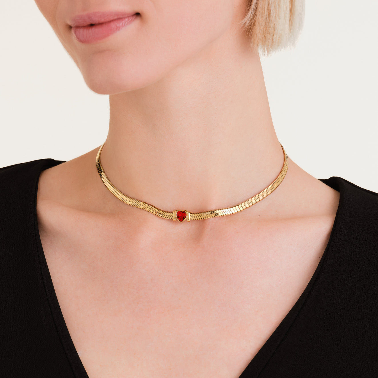 Snake Herz Choker | Rosefield Official