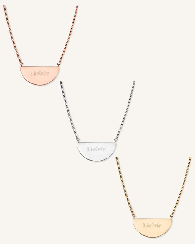 personalized jewelry necklace The Rosey Rosefield, leftcolumn